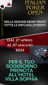 Börsengang in Sanremo vom 27. April bis 07. Mai 2024